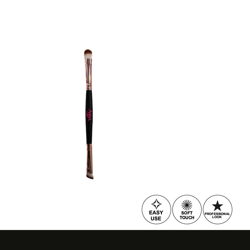 Aqua Color Line Eyeshadow & Eyebrow Angled Brush 04