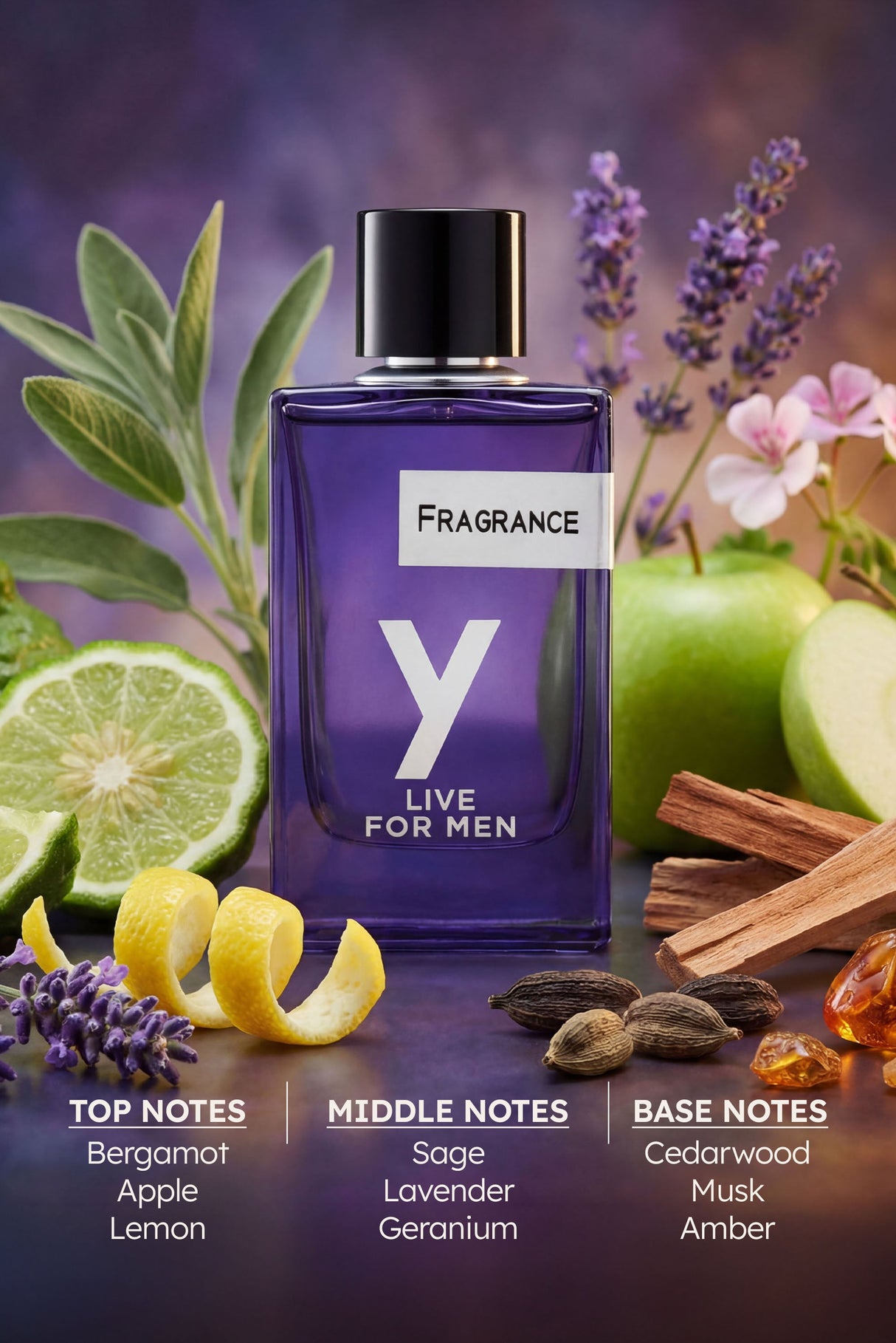 Fragrance Deluxe - Y Live for Men (100ml)
