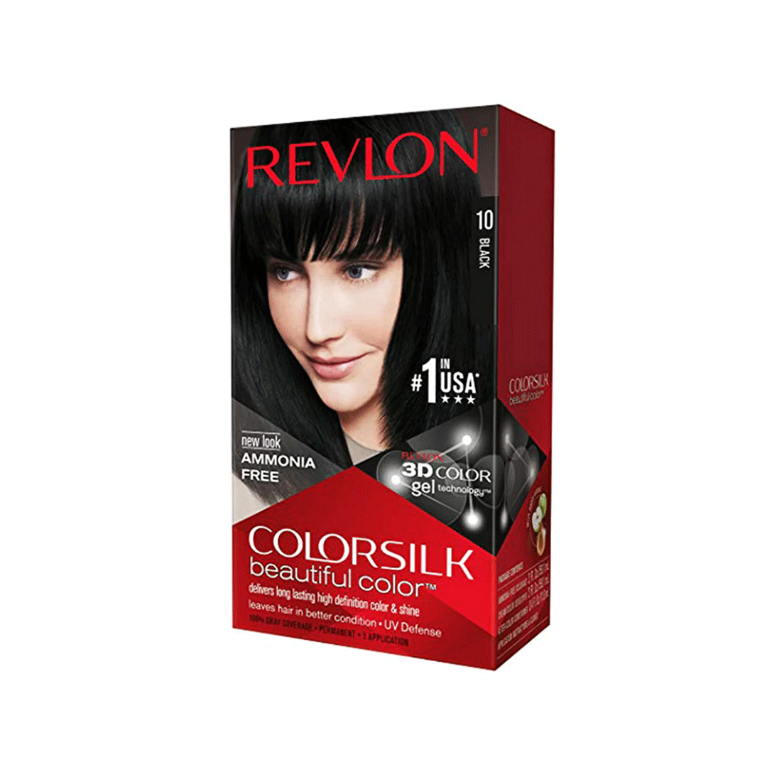 Revlon Silk - 10 Black Noir Hair Color Revlon