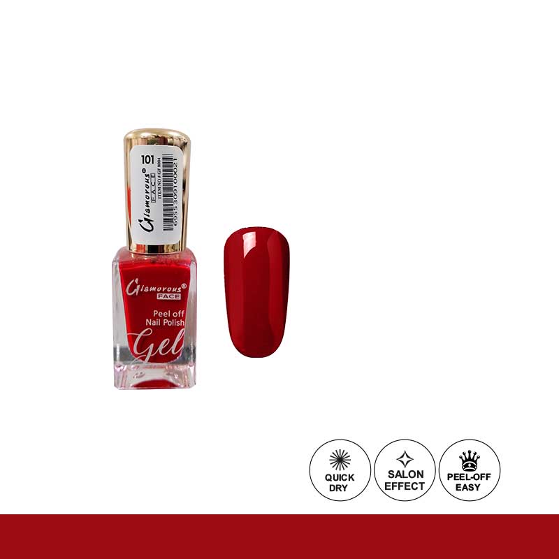 Glamorous Face Gel Peel Off Nail Polish (50 Colours)