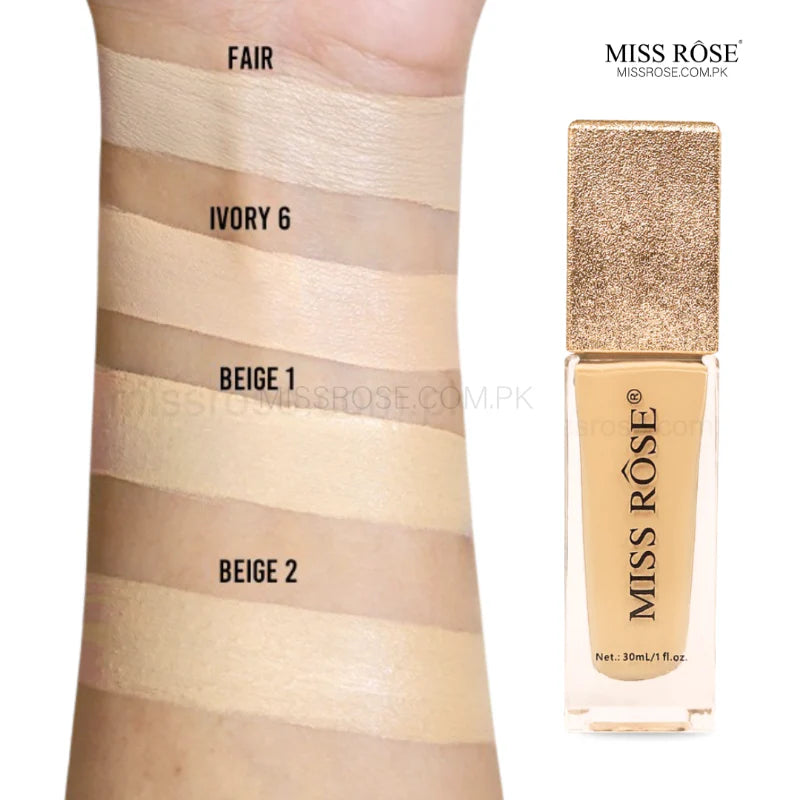Miss Rose Luxurious Gilded Cuboid Silky Foundation
