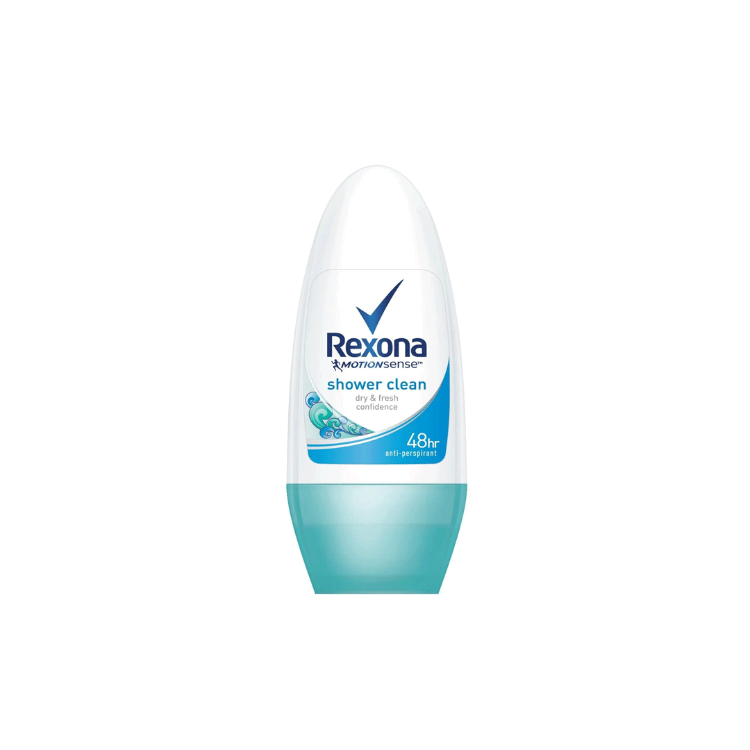 Rexona Shower Clean Roll On 50ml Rexona