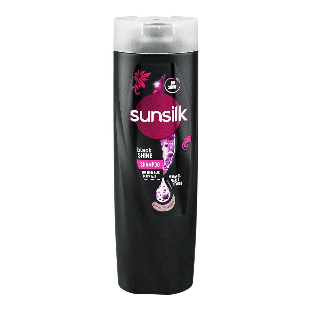 Sunsilk Black Shine Shampoo 300ml (Imported)