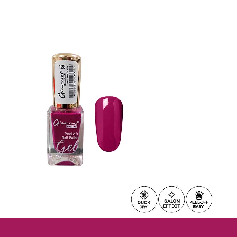 Glamorous Face Gel Peel Off Nail Polish (50 Colours)
