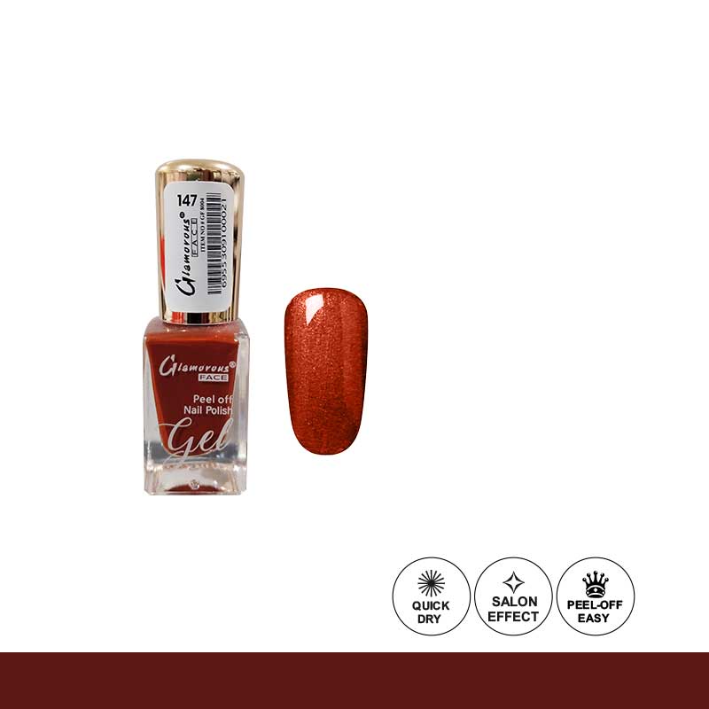 Glamorous Face Gel Peel Off Nail Polish (50 Colours)