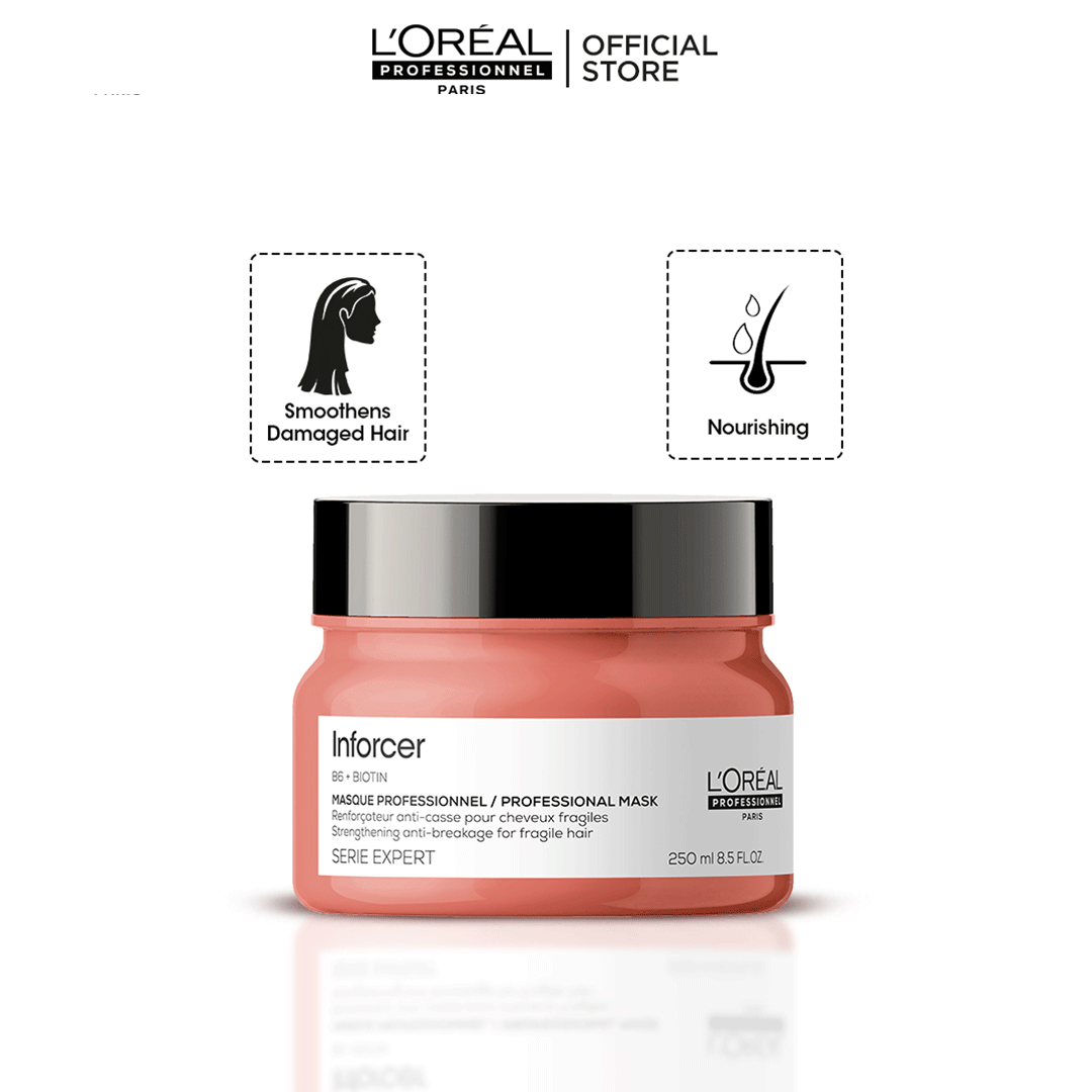 L'Oreal Professionnel Serie Expert Inforcer Mask 250ml - For Weak & Brittle Hair