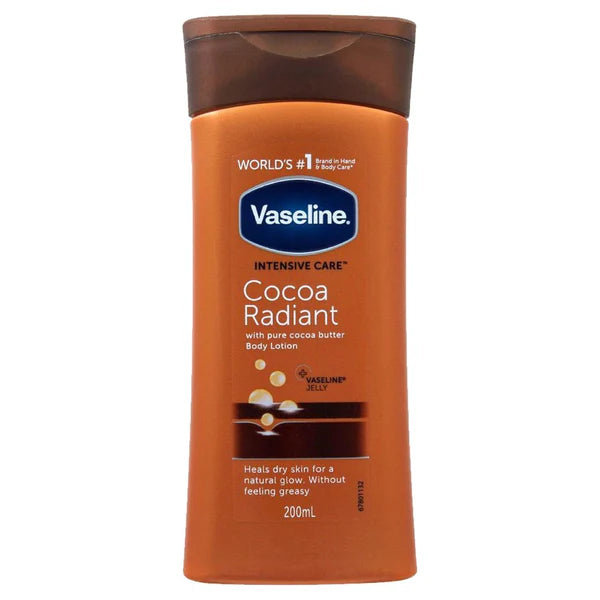 Vaseline Intensive Care Cocoa Radiant Lotion, 200ml