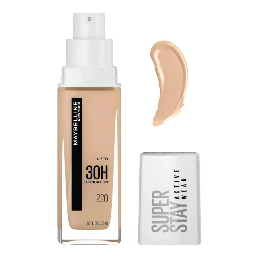 Maybelline Super Stay Activewear Foundation 30ml - 220 Natural Beige Maybelline