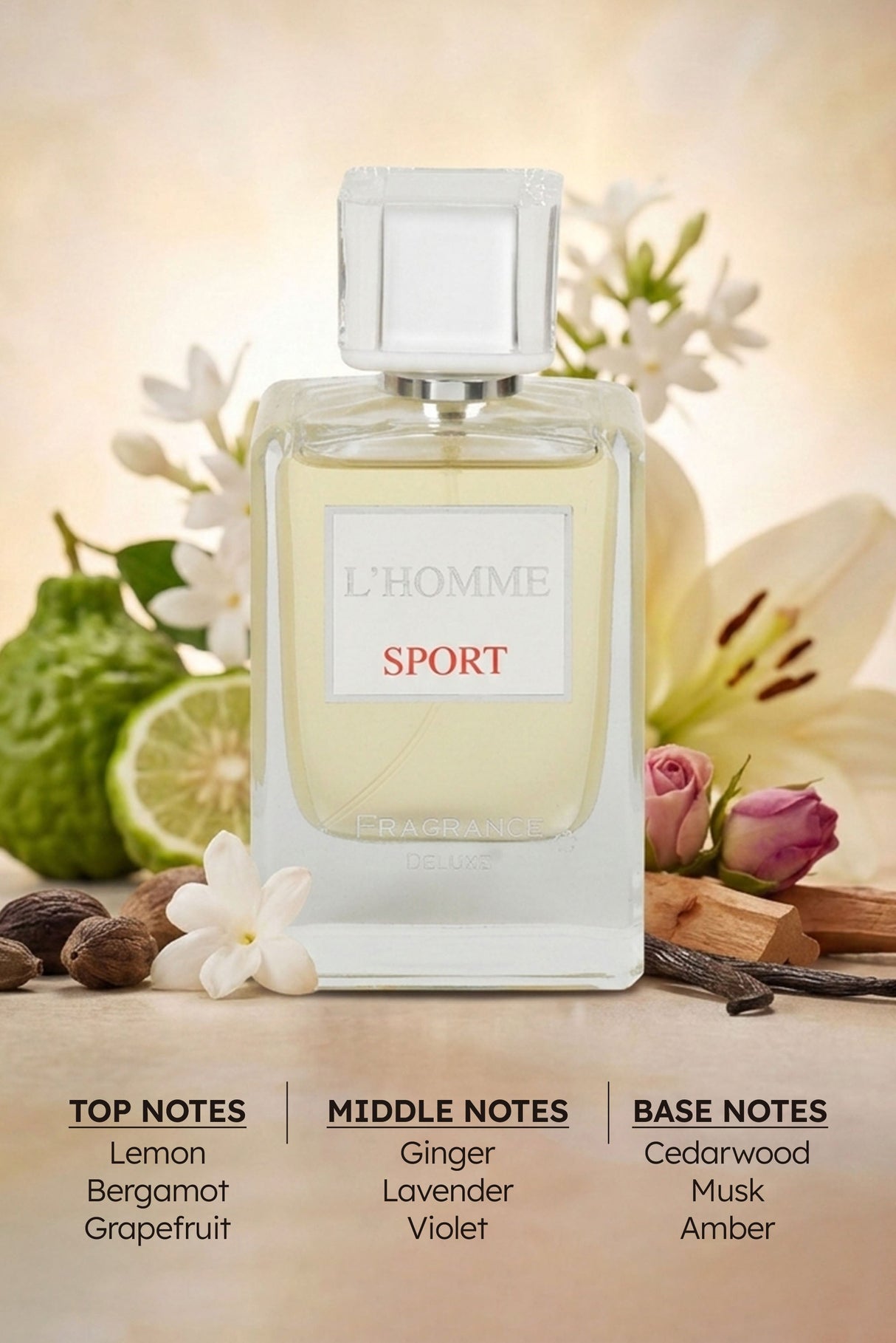Fragrance Deluxe - L'HOMME Sports (100ml)