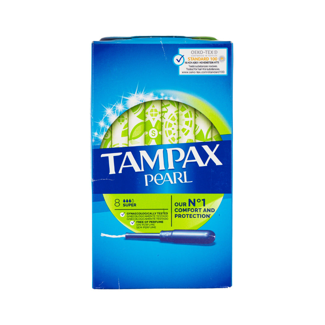 TAMPAX Pearl Super Pads 8's TAMPAX