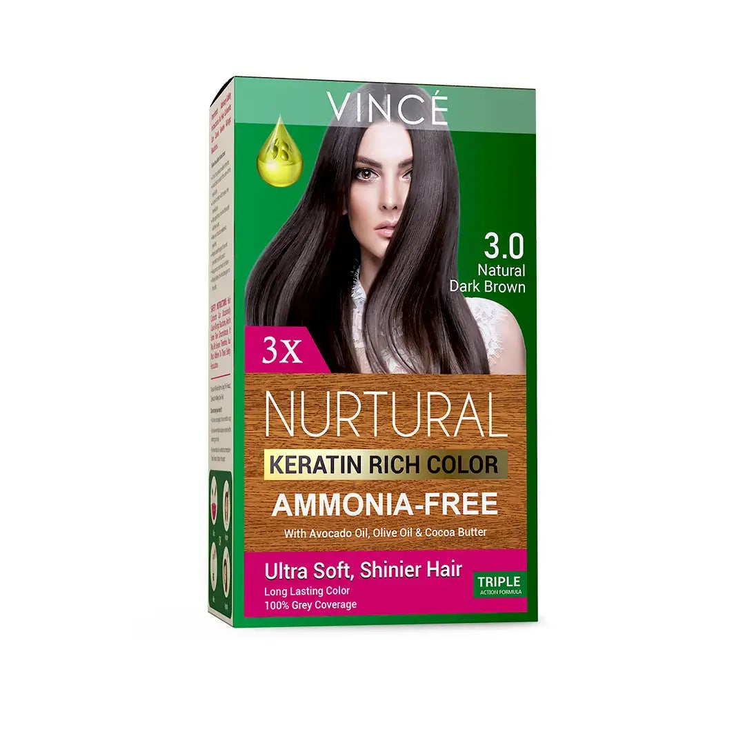 Vince 3.0 - Natural Dark Brown - Nurtural Women Hair Color