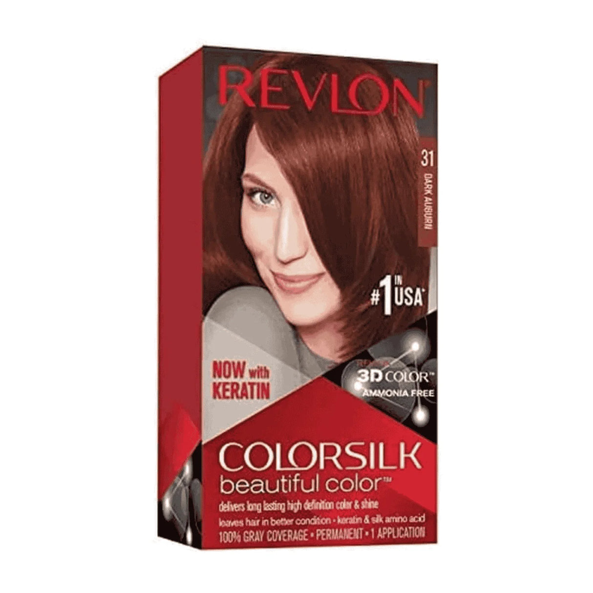 Revlon Colorsilk Hair Color 31 Dark Auburn