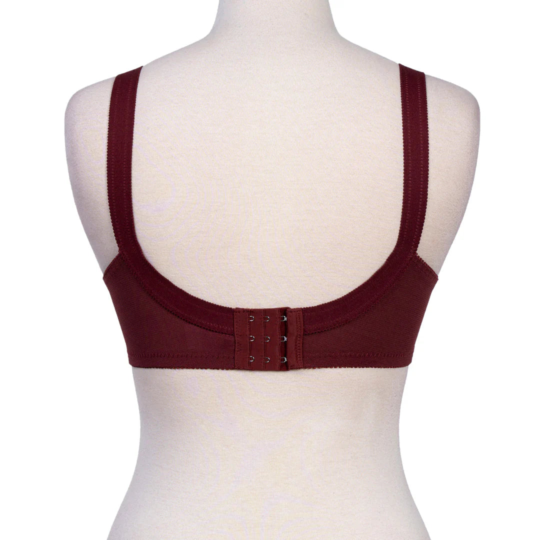 Belleza Lingerie Dourine League Bra - Maroon