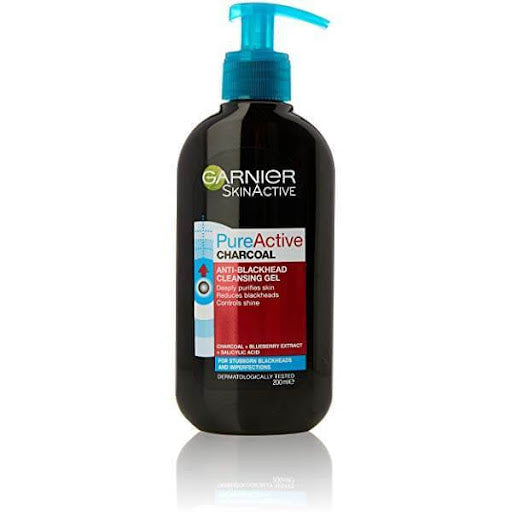 Garnier Pure Active Charcoal Cleansing Gel 200Ml RIOS