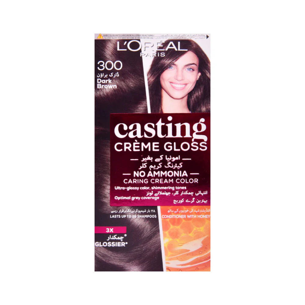 LOREAL CASTING 300 DARK BROWN - PAK Loreal