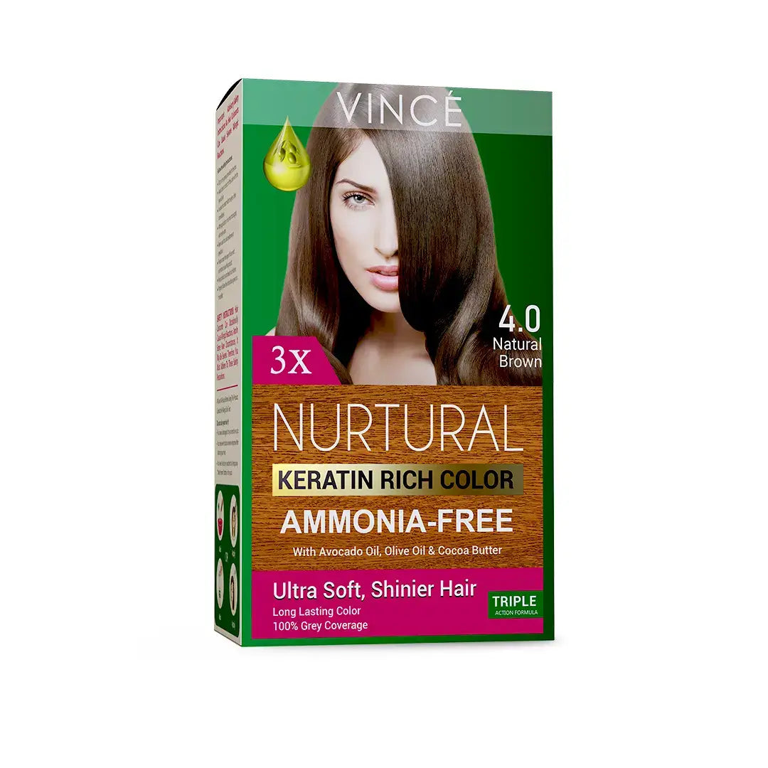 Vince 4.0 - Natural Brown - Nurtural Women Hair Color