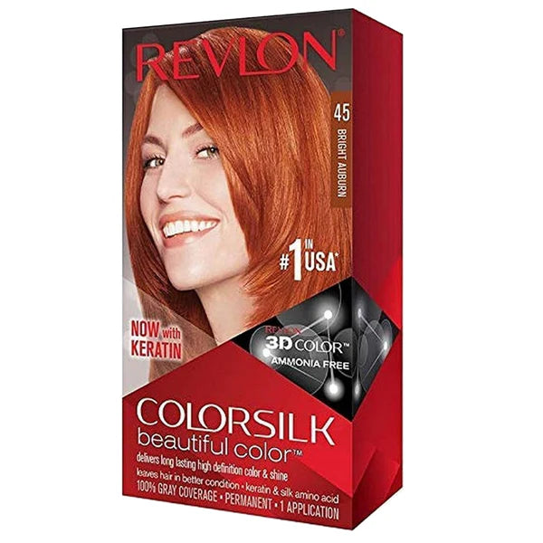 Revlon Colorsilk Hair Color 45 Bright Auburn