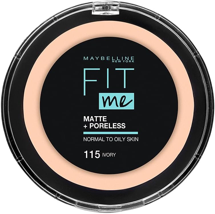 Maybelline Fit Me Matte + Poreless Face Powder 115 12Gm Maybelline