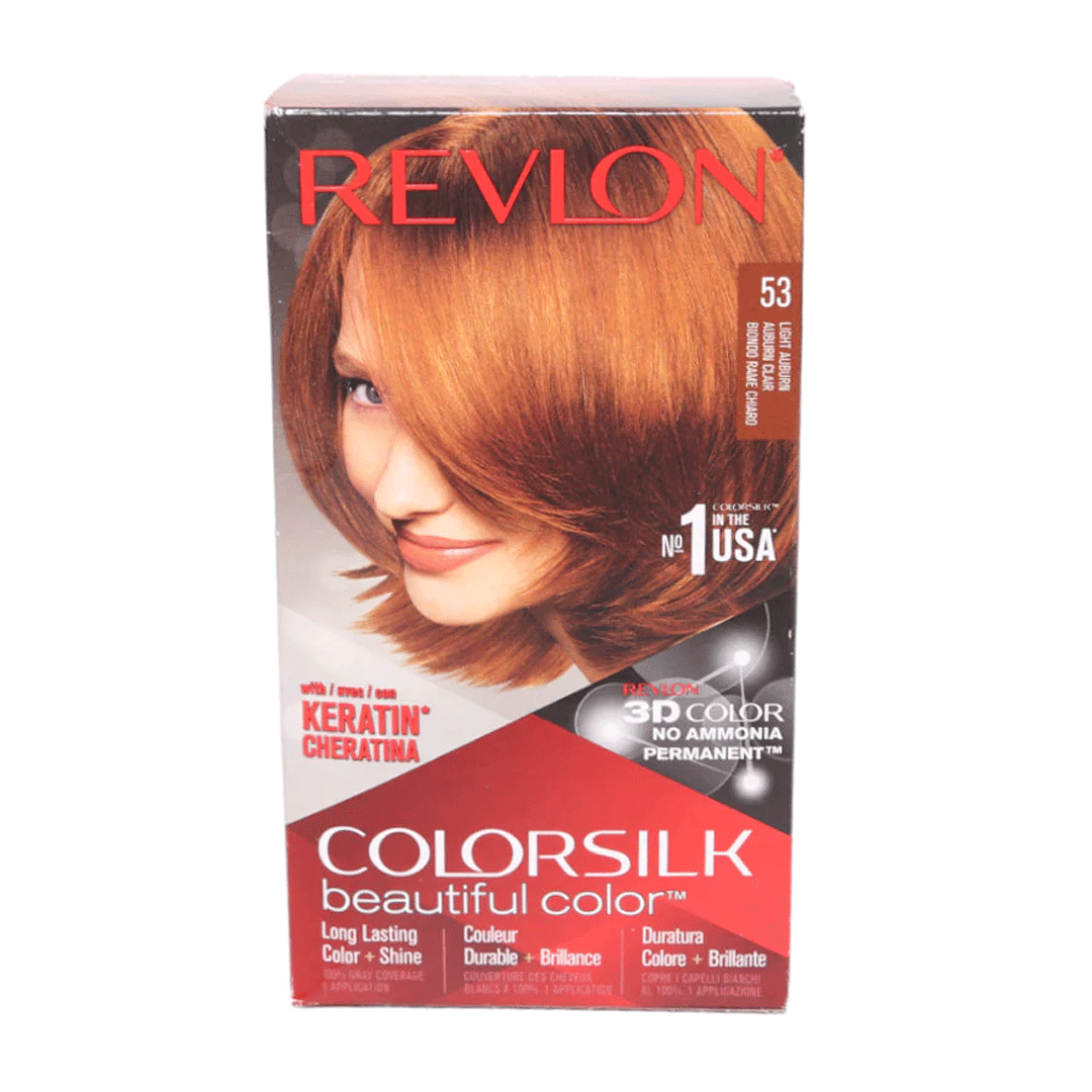 Revlon Silk Hair Color - 53 Light Auburn Revlon
