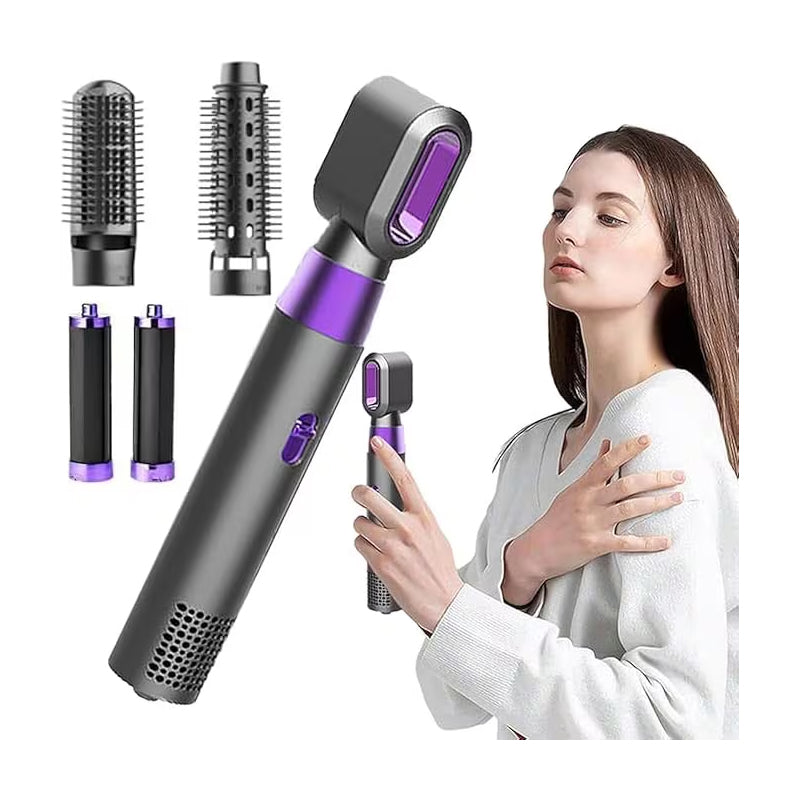 5 In 1 Hair Dryer Set Multi-Function Hot Air Styler Brush Kit