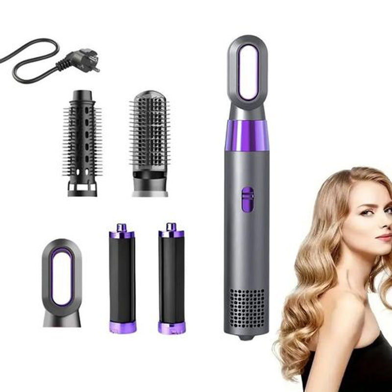 5 In 1 Hair Dryer Set Multi-Function Hot Air Styler Brush Kit