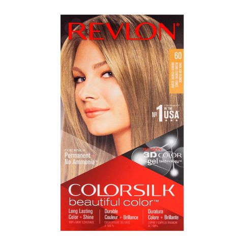 Revlon Silk - 60 Dark Ash Blonde Hair Color Revlon