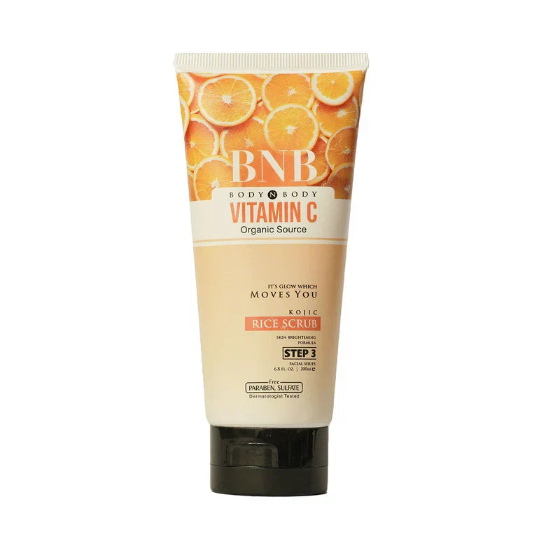 BNB Vitamin C Rice Scrub 200ml Body N Body
