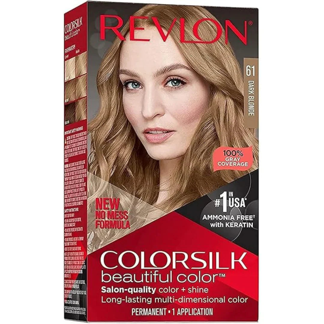 Revlon Silk - 61 Dark Blonde Hair Color Revlon