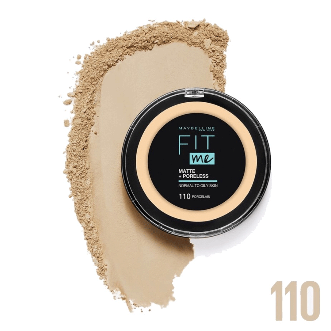 Maybelline Fit Me Matte Poreless Face Powder 12g - 110 Proclein Maybelline