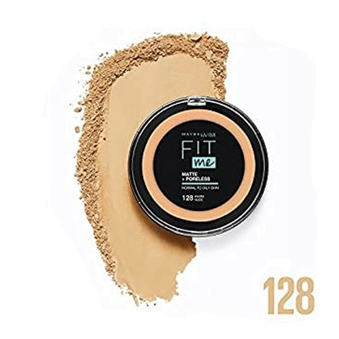 Maybelline Fit Me Matte and Poreless Face Powder -128 Warm Nude Maybelline
