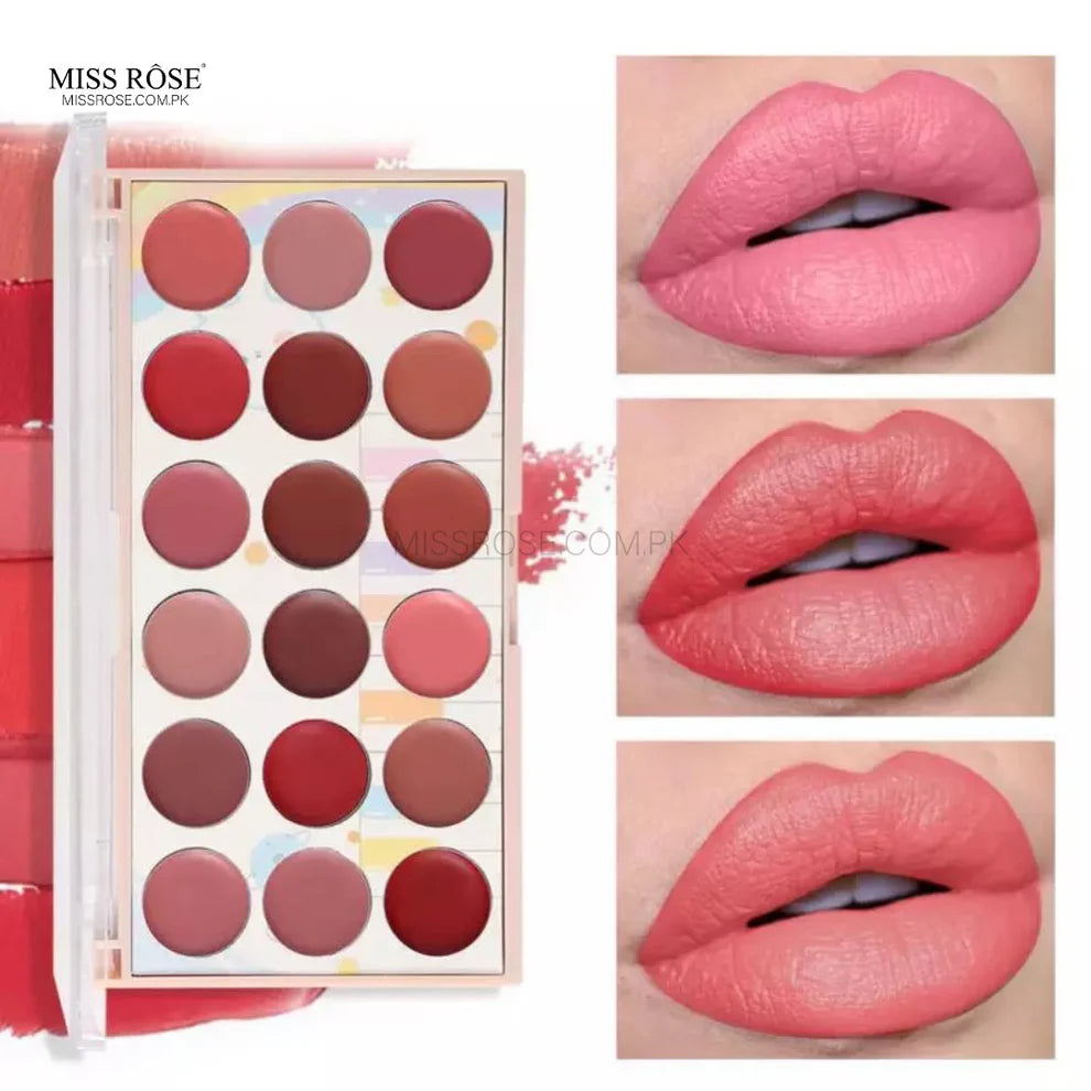 Miss Rose 18 color Lipstick kit