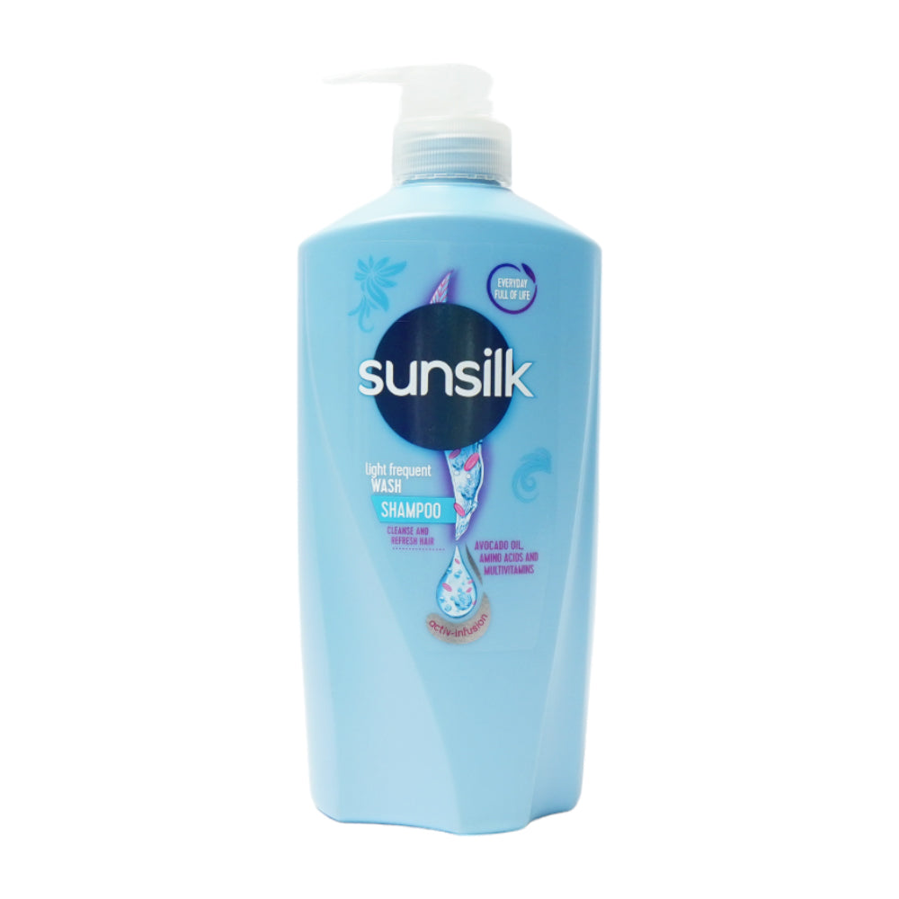 Sunsilk Light Frequent Wash Shampoo (Pump) 625ml (Imported)