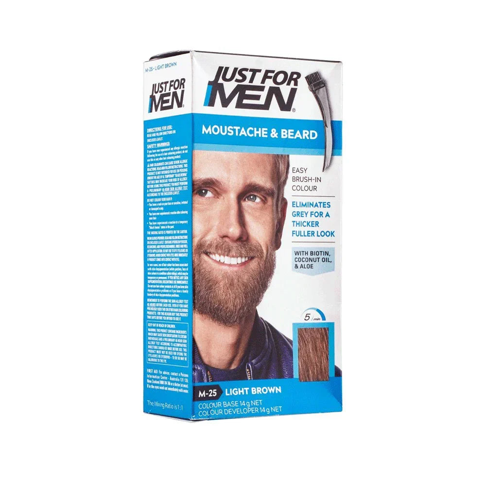 Just For Men Beard Hair Color - M25 Light Brown Just For Men