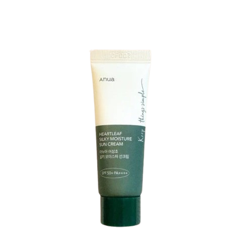 Anua Heartleaf Silky Moisture Sun Cream Mini - 10ml Anua