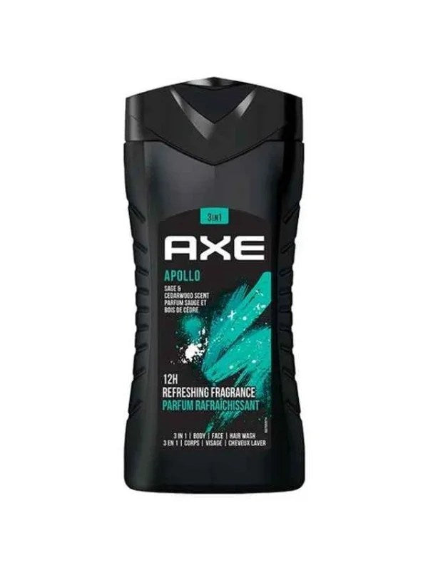 Axe 3 In 1 Apollo Shower Gel 250ml Axe