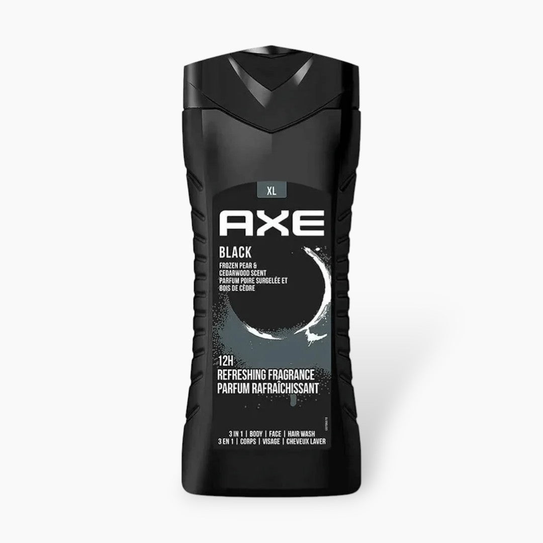 Axe 3 In 1 Black Body Wash 400ml Axe