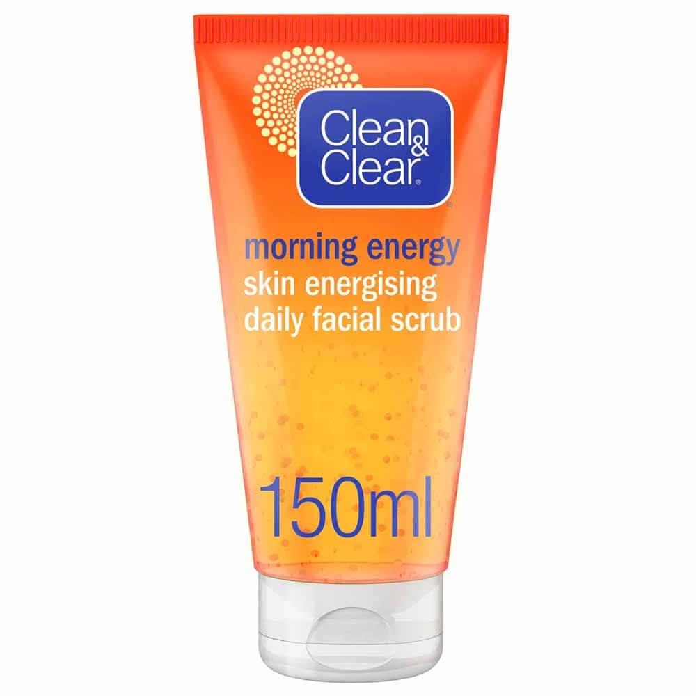 Clean & clear, daily facial scrub, morning energy, skin energising, 150ml Clean & Clear