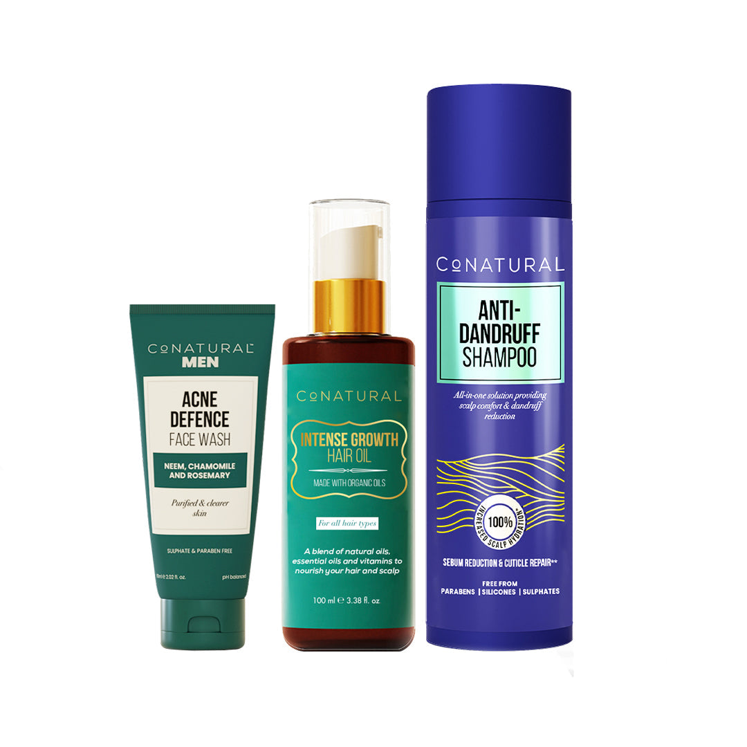 Conatural-Men’s Skincare & Haircare Set