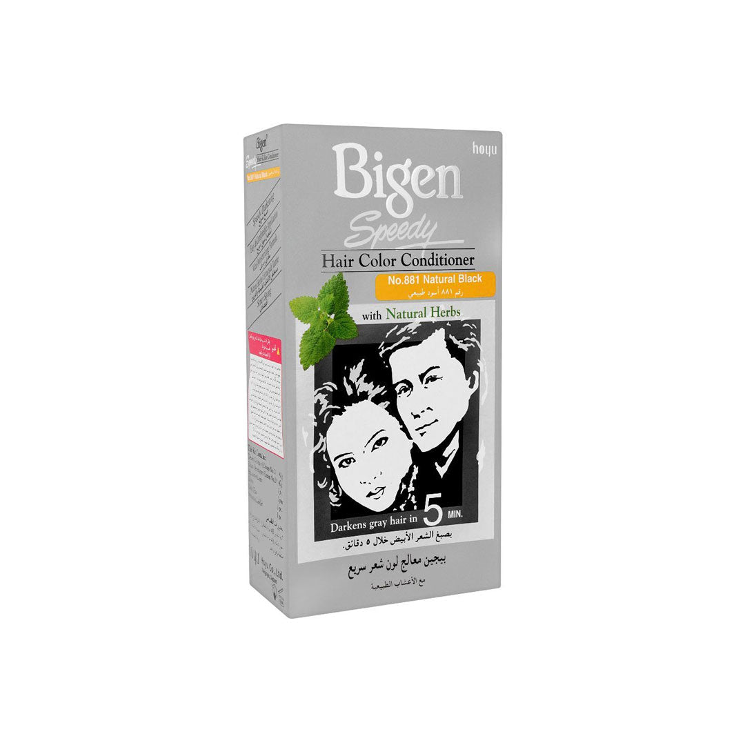 Bigen Speedy Hair Color Conditioner - 881 Natural Black Bigen