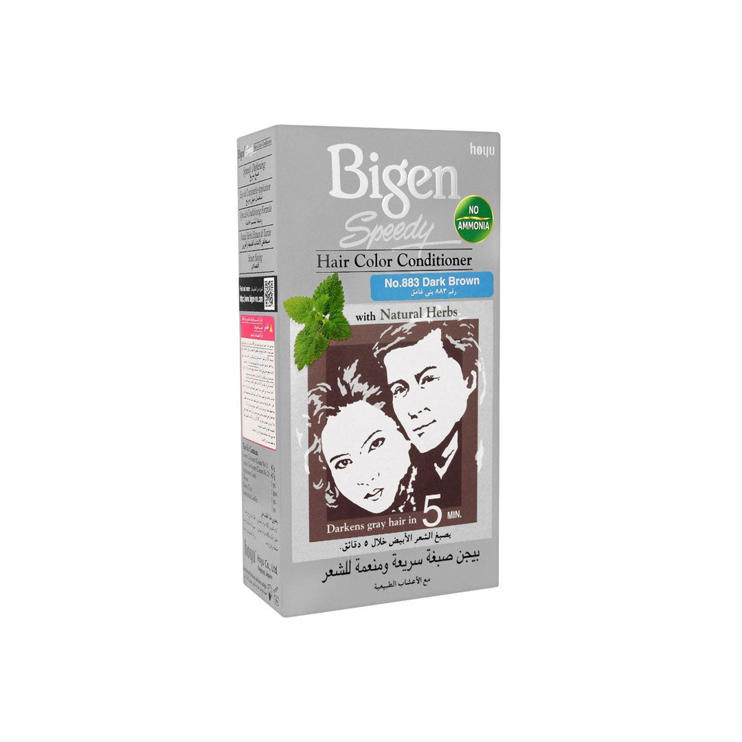 Bigen Speedy Hair Color Conditioner - 883 Dark Brown Bigen