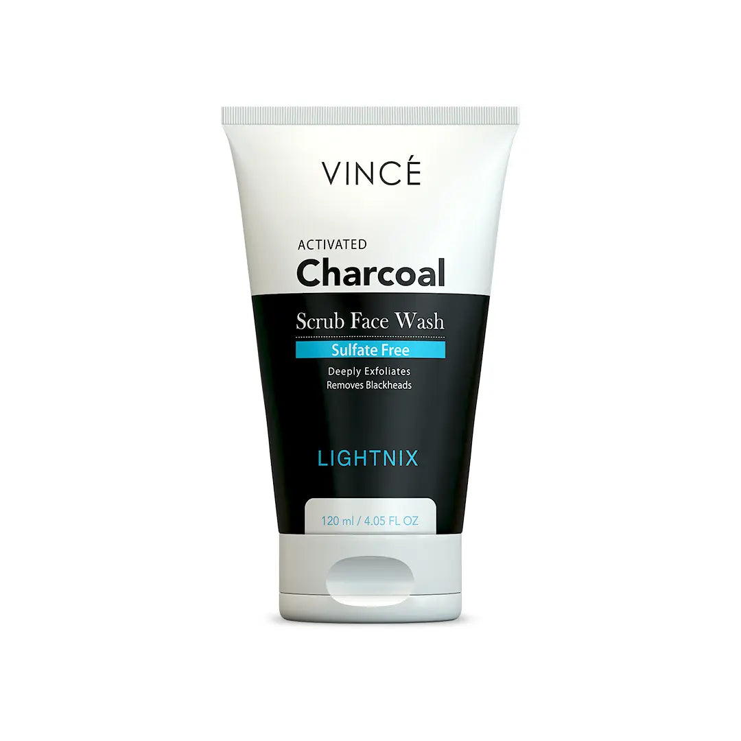 Vince Charcoal Scrub Face Wash For Women