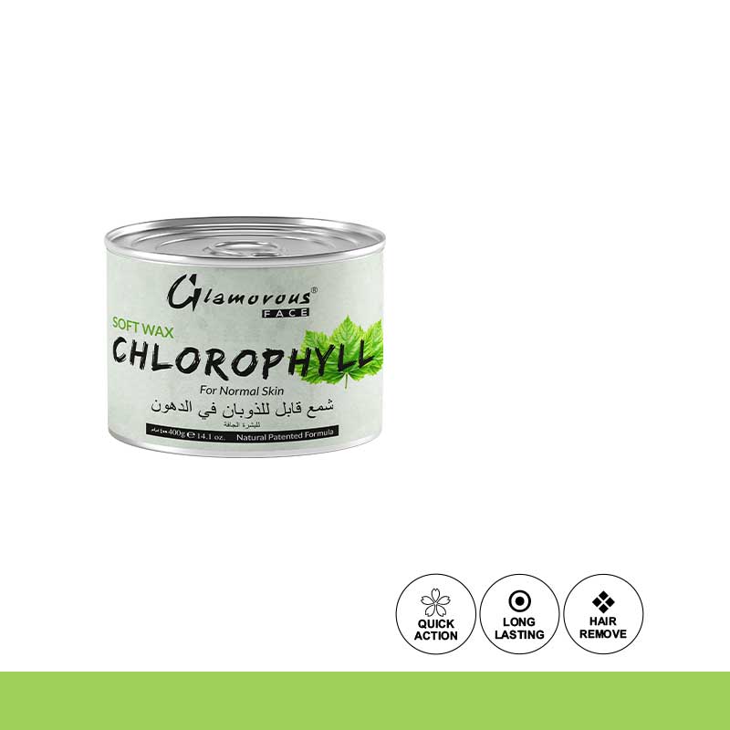 Glamorous Face Soft Wax 400 Chlorophyll For Normal Skin