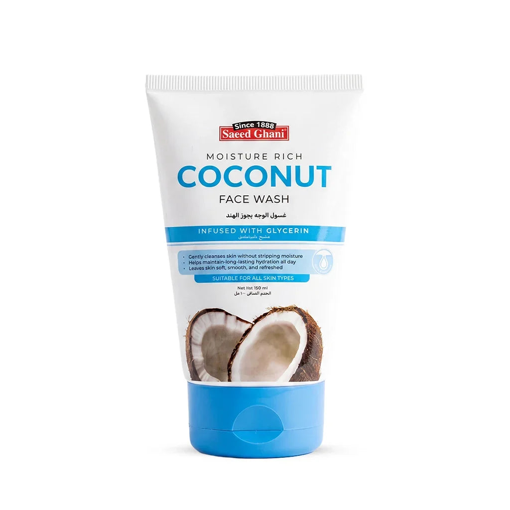 Coconut Moisture Rich Face Wash Saeed Ghani