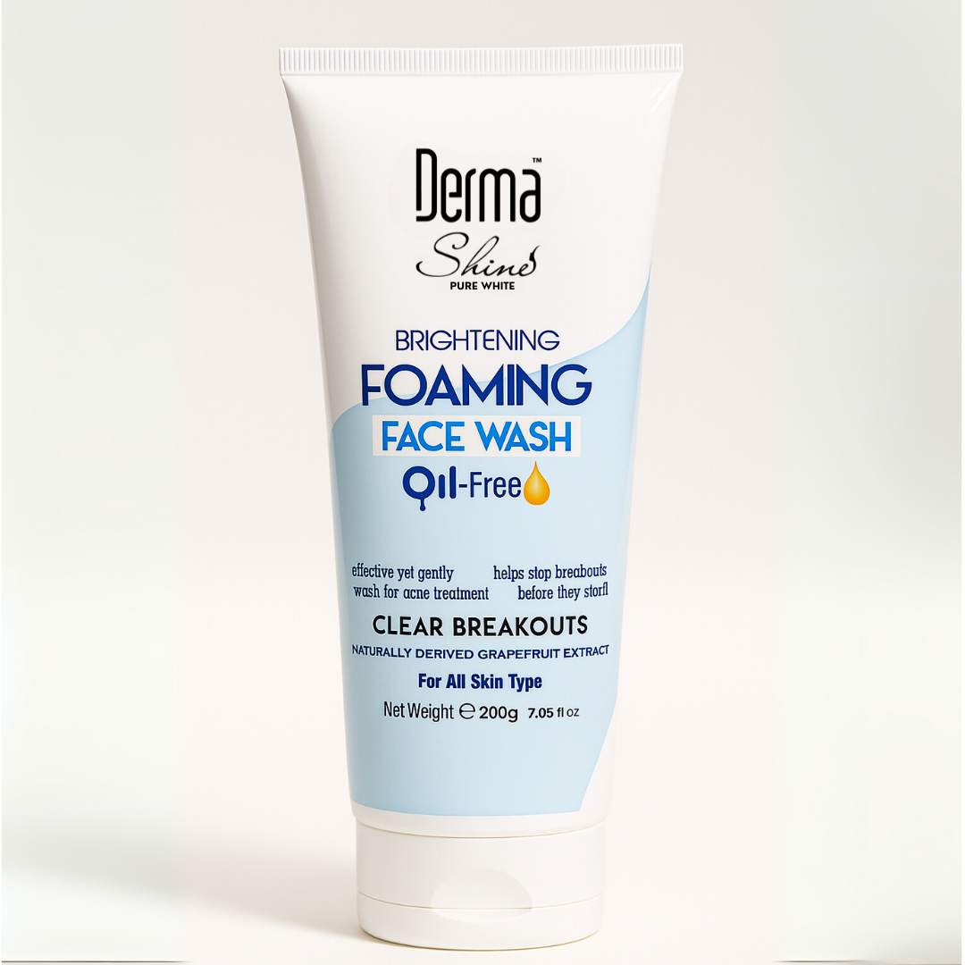 Derma Shine Oil Free Foaming Face Wash