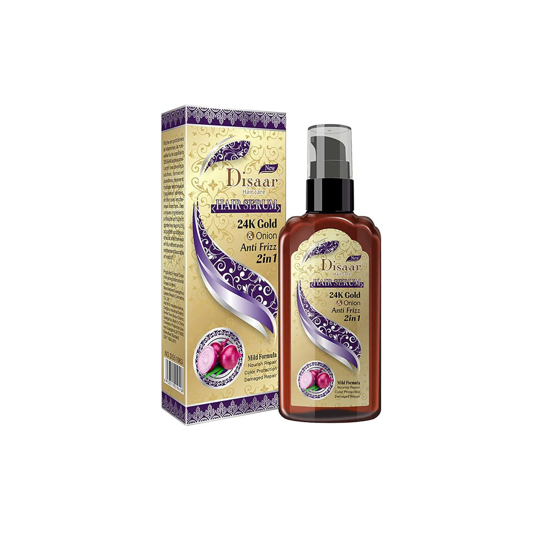 Disaar 24K Gold Hair Serum 120ml - DS51983 Disaar