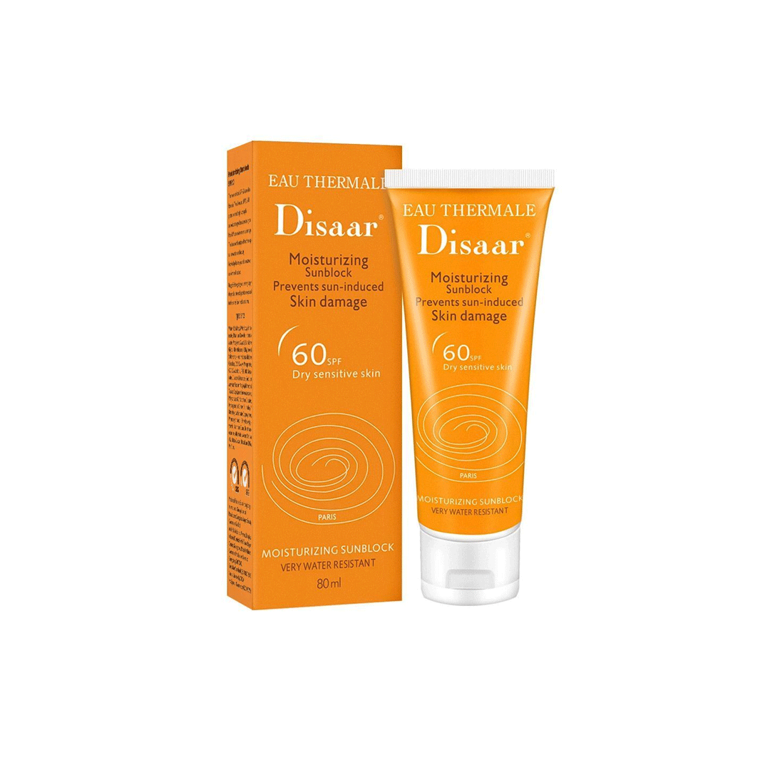 Disaar SPF60 Dry Sensitive Sunblock 80ml DISAAR