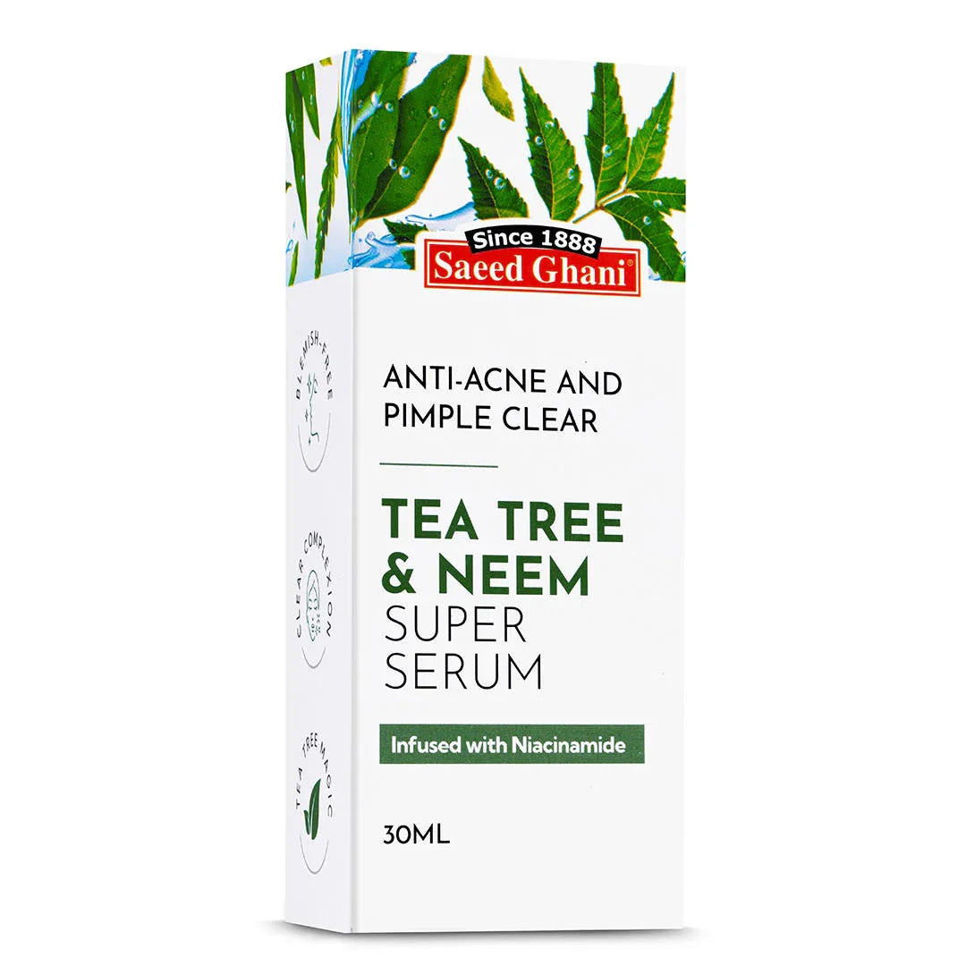 Saeed Ghani Tea Tree & Neem Anti-Acne and Pimple Clear Super Serum