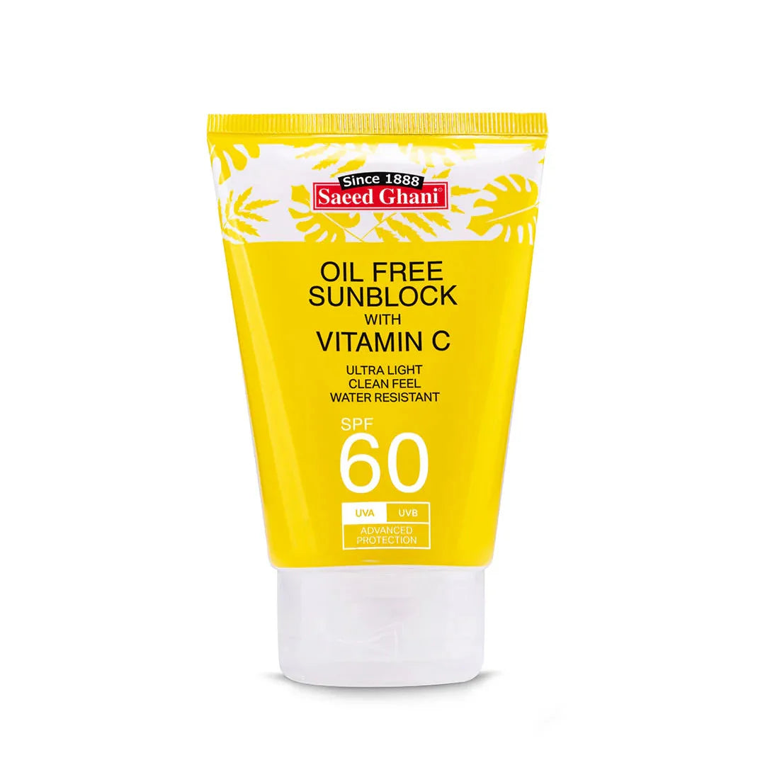 Saeed Ghani Sunblock SPF 60 with Vitamin C