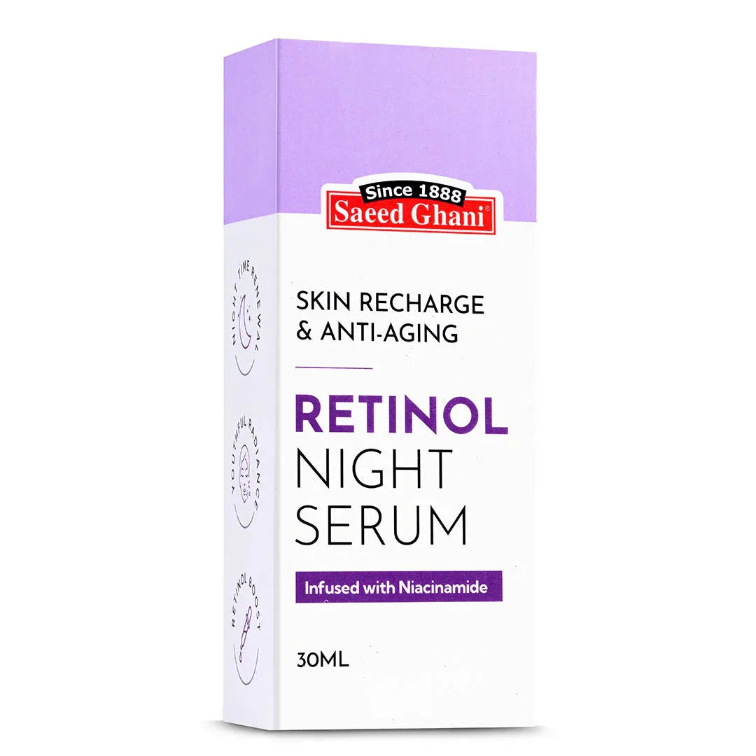 Saeed Ghani Retinol Skin Recharge & Anti-Aging Night Serum