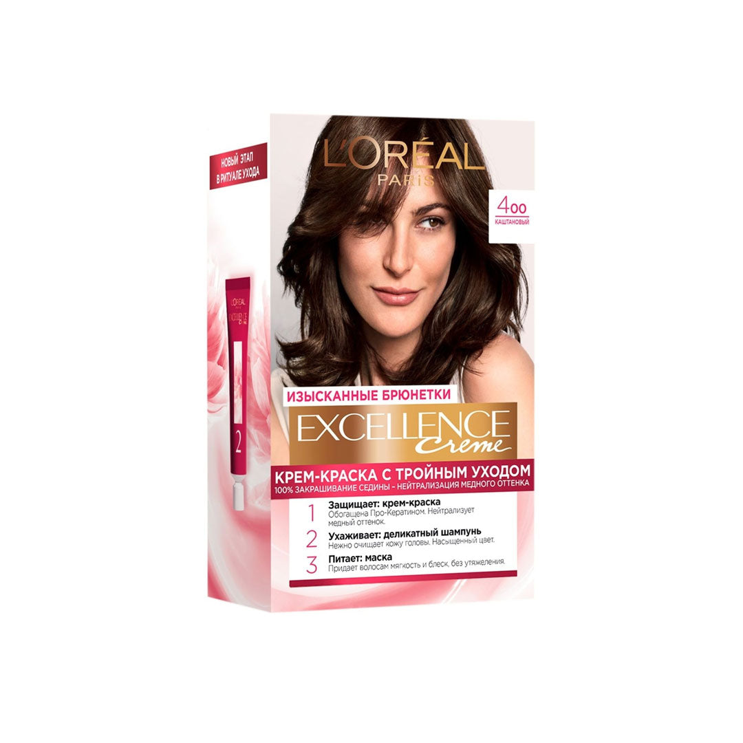 Loreal Excellence Creme 400 Hair Color Loreal
